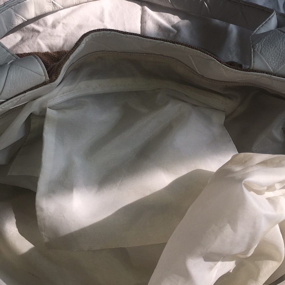 Burlap beach bag - Picture 3 of 5